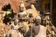 India: Hindu and Buddhist stone statues at Dakshinchitra, near Mahabalipuram, Tamil Nadu